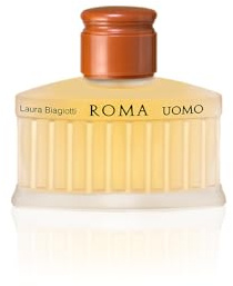 Laura Biagiotti – Roma Uomo After Shave Lotion 75 ml – Lozione Dopobarba – Fragranza Orientale Legnosa – Note Seducenti e Speziate – Iconico Flacone Ispirato al Pantheon Romano