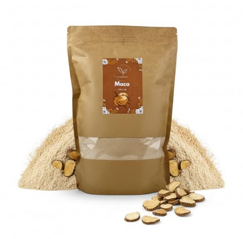 Maca (Lepidium meyenii) torkad lösvikt 100 g – för örtinfusioner, 100% naturlig, utan tillsatser – La Herbera