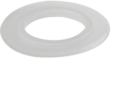Guarnizione ad anello in silicone di ricambio per scarico del lavabo, vasca da bagno e lavello, adatta per impianti idraulici fino ai rifiuti per evitare perdite d'acqua (35 x 20 mm)