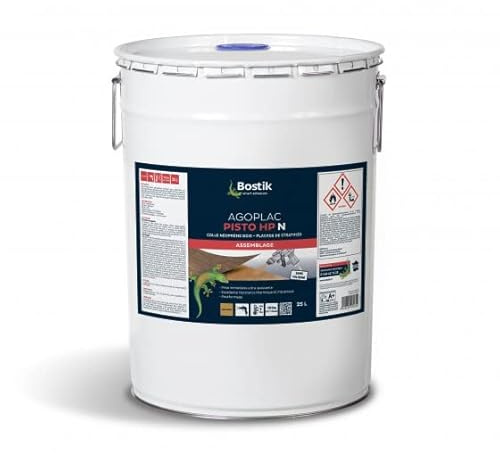 Bostik sa Fût 25L de Colle pistolable Agoplac Haute Perf. néoprène BOSTIK sans toluène - neutre incolore - 30607148