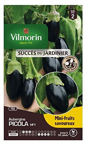 Vilmorin Graines d' Aubergine picola