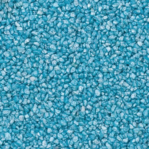 Fuchs seit 1895 Brilliant Granulat Dekogranulat Streudeko 2-3mm 1000g versch. Farben, Farbe:türkis