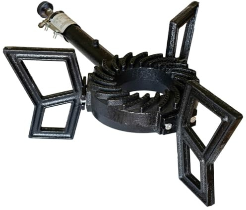 KEMPER - Réchaud Gaz 3 Pieds Fonte 7kW - Brûleur Puissant Haute Puissance pour Cuisine Extérieure, Conserve de Stérilisation et Plats Familiaux - Compatible Butane Propane