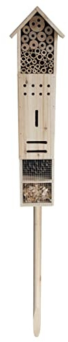 GartenMeister Insektenhotel XL mit Stab
