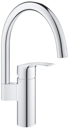 Grohe Spültisch-Einhebelmischer Eurosmart chrom, schwenkbarer, hoher Auslauf