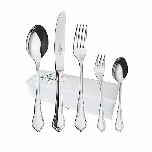 30 teiliges Tafelservice mit Menü Hohlheftmessern der Besteckserie Palazzo von Picard & Wielpütz