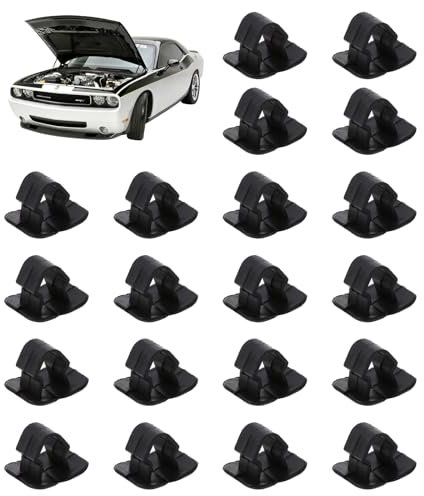 Tappo Isolante per Cofano Auto - Clip di Fissaggio in Plastica per Isolamento - 20 Pezzi