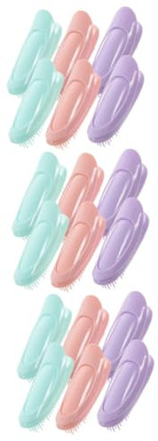 Beavorty 18piezas Voluminizadoras Para Cabello Clips Para Raíces Sin Marcas Accesorios Para Estilo De Cabello Casa y Viaje Para Tipo