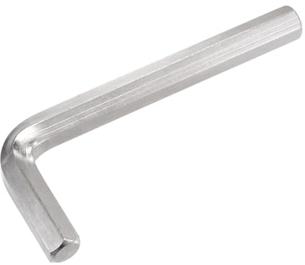 TOP-VIGOR 1Pcs 1/2 Inch Hex Key Wrench, Metric CR-V L Shaped Allen Key Imperial Hexagon Head Spanner Tool for Repairing, Installation