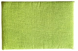 CASABELLAPIU Cuscino Per Cani, Lettino Per Cuccia Cani o Gatti Completamente Sfoderabile e Lavabile, 100% Made In Italy (VERDE, 70x50 cm)