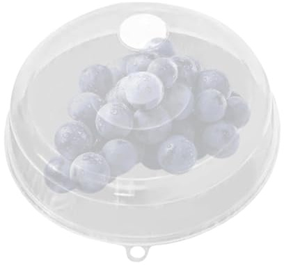 Microwave Plate Cover - Plate Dish Lid for Microwave Oven | Microwave Splatter Guard Lid with Steam Vents, Dishwasher Safe Microwave Cover for Food, Microwave Plate Cover, Transparent Anti-Splatter Co