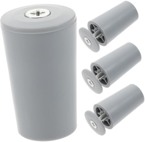OSOLADY Topes De Persianas Enrollables 4 Piezas Plástico Gris Piezas De Persianas Reparables Accesorios De Ventana para Domésticas y Romanas