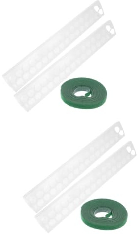 SUPVOX 2 Juegos Poste de Monstera Red de Enrejado Lazos de jardín para Plantas trepadoras Soporte de Palos de Plantas Vine Mini Poste de Musgo Poste de Musgo para Plantas el plastico