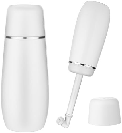 Portable Bidet 400ml Travel Bidet Sprayer Perineal Wash Bottle Upside Down Squeeze Flusher Bottles for Postpartum Care, Recovery and Hemorrhoid