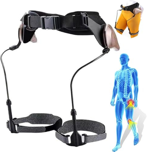 LSRFXF Exosquelette Bionique pour la Marche, Aides À La Marche La Puissance du Corps, Entraîneur de Rééducation des Jambes à Puissance Corporelle Bionique Réglable
