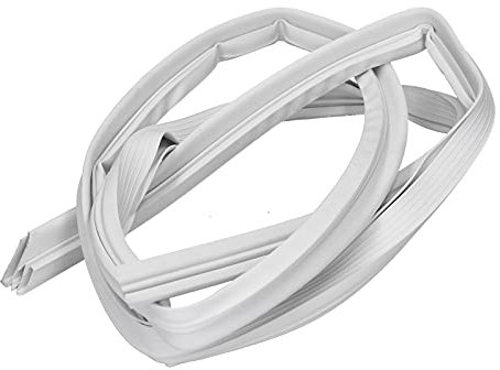 LUTH Premium Profi Parts Junta de puerta Junta de goma de 2 m (200 x 100 cm) de color blanco Accesorio universal para frigorífico refrigerador nevera congelador combinación frigorífico-congelador