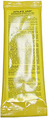 Germerott Bienentechnik 10 mal Api Life VAR Streifen zur Behandlung der Varroa Preis pro Stück 3,60 Euro