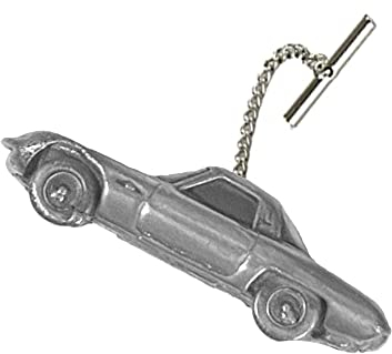 Masda Cosmo refH Krawattennadel mit Kette und Zinn-Effekt, Auto-Design