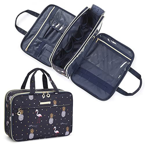 Lychii Groß Kulturbeutel, Reise Make-up Tasche, Wasserdicht Waschbeutel Kosmetiktasche Toiletttasche für Frauen & Mädchen