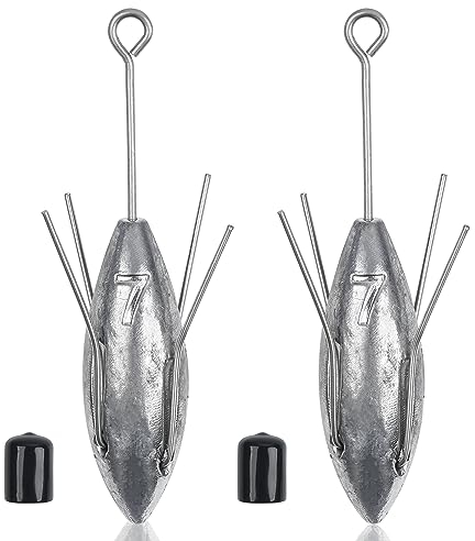 Sputnik Sinker Angelausrüstung Langschwanz Angeln Sinker Salzwasser Surf Casting Sinkers Wels Strand Spinnen Gewichte für Ozean Meer Sand