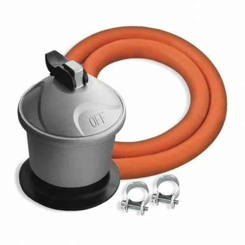 Hjm Kit Regulador para Gas Butano/Propano + Tubo Flexible 35cm
