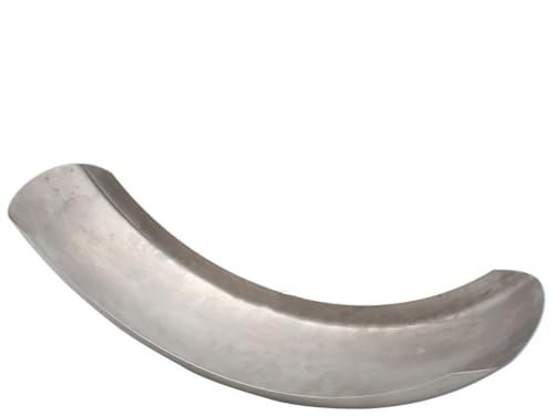 SUSHUANG Parafango per Moto Parafanghi Posteriori per Moto 15,6 Cm Rimorchio Piatto in Acciaio Cromato Moto Paraspruzzi Paraspruzzi per Bobber per Chopper VTX XVS Parafango