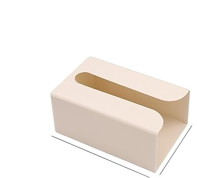 Kosmetiktücher Box Wandmontierte Taschentuchbox, selbstklebendes Taschentuchregal, Serviettenhalter, Spenderregal, nordisches Küchenhaus, platzsparendes Regal, Taschentuchbox für Esszimmer Badezimmer