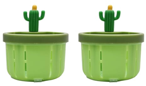 2 Pack Universal Sink Strainer, Expandable Kitchen Sink Filter for Dish Washing, Versatile Green Sink Drain Filter, Ideal Sink Accessories