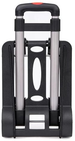 Heavy Duty Folding Hand Truck - Portable Sack Wheel Trolley for Travel, Luggage, and Shopping - Foldable Cart for Home, Office, and Garden Use