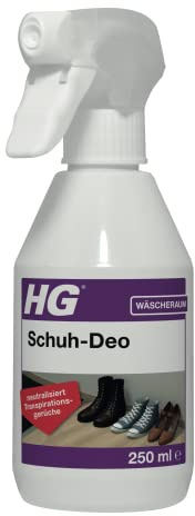 HG Schuhdeo (250 ml) - Neutralisiert Transpirationsgeruch - Für Schuhe aller Art - Für Übel Riechende Schuhe