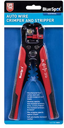 BlueSpot Tools 8805 - Crimpadora y pelacables
