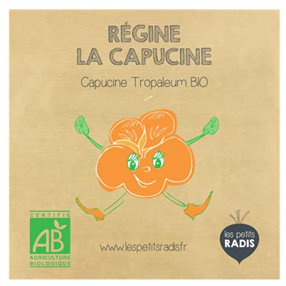 LES PETITS RADIS Mini kit de graines Bio de Régine la Capucine