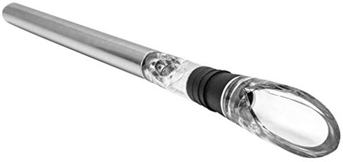 Lot de 2 bâtonnets de refroidisseur de bouteille de vin portable, tige de refroidissement de vin en acier inoxydable refroidisseur de vin étanche