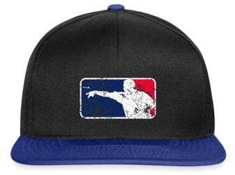 Spreadshirt Darts Stand Up If You Love The Darts Logo Retro Snapback Cap
