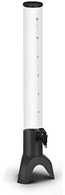 Distributeur de tour de bière Tour de bière avec robinet, tube de glace et lumières LED, distributeur de boissons, parfait pour les fêtes et les jours de jeu, utilisation au bar à la maison, distrib