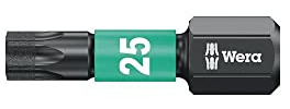 Bit 867/1 IMP DC T25 L.25mm 1/4 Zoll C6,3 Impaktor,DC Box m.10 Bits WERA