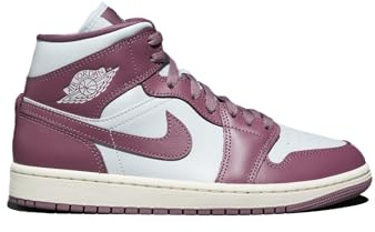 Nike Jordan 1 Mid Pure Platinum/Sky J Mauve-Sail BQ6472-050
