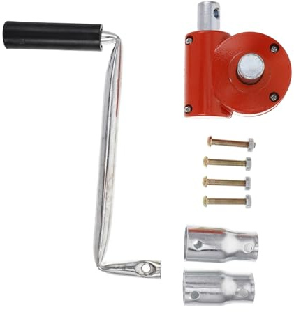 JOINPAYA Película Manual Para Invernadero Herramienta De Enrollar Película Accesorio De Manivela Cabrestante De Manivela Para Paredes Laterales De Invernadero