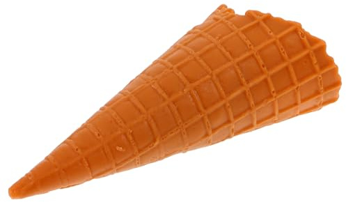 Vaguelly Künstliche Eiswaffel Requisite aus PVC mit Einzigartigem Design Langlebig als Dekoration für Einkaufszentren und Fotografie Niedliche Eistüten Simulation für Event Dekoration