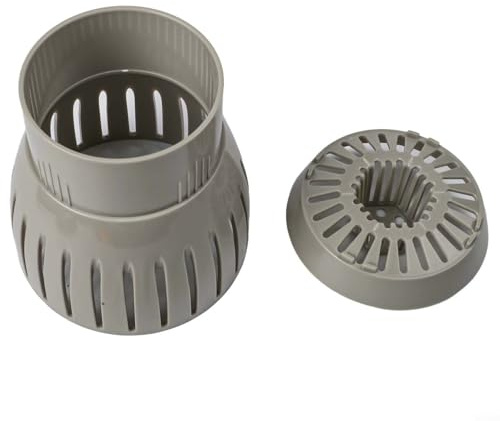 Koi Teichkescher mit großem Auffangbecher für effektives Schmutzmanagement (110 mm)