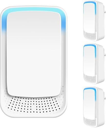 ODRX V2 Ionen Luftreiniger, Ultras Leiser Plug & Play Negativ Ionen Luftreiniger, Geruchsbeseitiger für Büro, Zimmer, Badezimmer, Rauch, Haustiere, Ozonfrei(1 Stück)