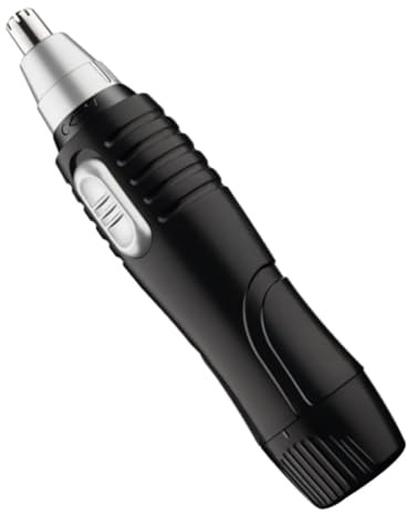 SWETRACE Recortador de Vello Nasal Eléctrico para Hombre Cabeza Redonda, Fácil de Sujetar y Eliminar Vello Facial y Nasal, Fabricado en Acero y Plástico, Adecuado para Uso en Casa