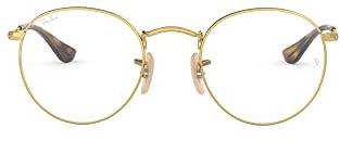 Ray-Ban 0rx 3447v 2500 50 Monturas de Gafas, Gold, Hombre