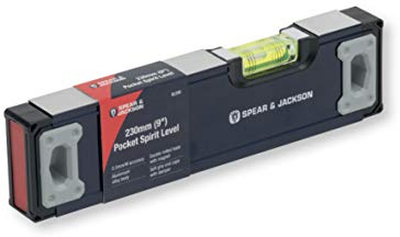 Spear & Jackson SL230 230mm (9) Pocket Spirit Level