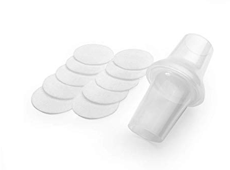 Bacterial & Viral Filters Kit for Mucus Relief Cleanser & Lung Expansion Exerciser by Tilcare - Cough Assist Filter - Cleanses the air to Aid with Therapy and keeps your device clean -10 filters added