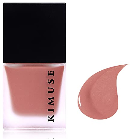 KIMUSE Cheek Gel Cream Liquid Blush Makeup, Lightweight Breathable Feel, Sheer Flush Of Color, Natural Looking,0.28 Fl Oz