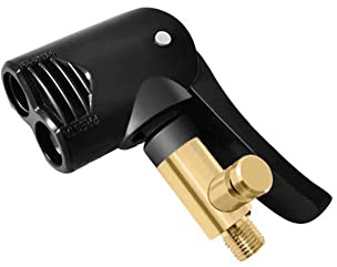 iSpchen Auto Reifen Air Chuck Autoventil Hebelstecker Reifenventil Reifenluftfutter Luftpumpen Clip Gewindedüsen Ventil Anschluss Adapter für Auto LKW Reifenfüller
