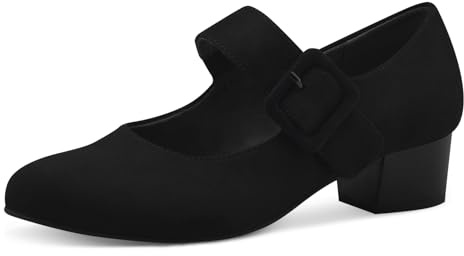 Jana 8-22361-41, Scarpe con Tacco Donna, Nero (Black), 36 EU Larga