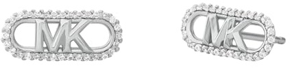 Michael Kors Premium Kors MKC1657CZ040 Ohrstecker in Argent Sterling Pavé Empire Link für Damen