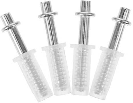 DOITOOL Pivots Supérieurs Quincaillerie Pour Portes Pliantes En Métal Robuste Kit De Réparation Pour Porte De Placard Pliable 4 Pièces Usage Domestique Et Professionnel